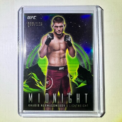 2024 Topps Midnight UFC - KHABIB NURMAGOMEDOV 093/125 - #50