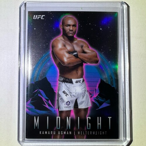 2024 Topps Midnight UFC - KAMARU USMAN #5