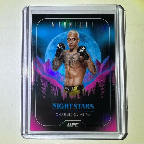 2024 Topps Midnight UFC - CHARLES OLIVEIRA Night Stars #NS-24