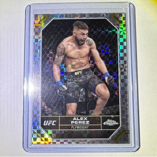 2024 Topps Chrome UFC - ALEX PEREZ X-Fractor #5