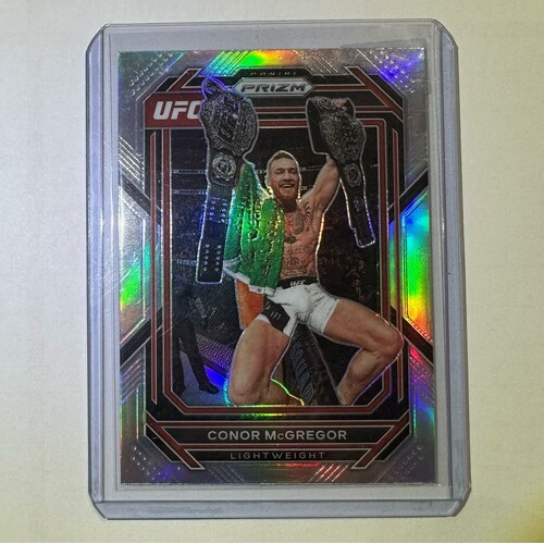 2023 Panini Prizm UFC CONOR MCGREGOR SILVER HOLO #125