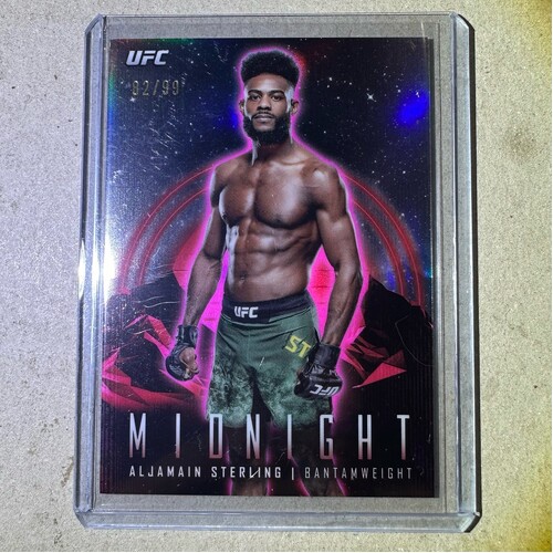 2024 Topps Midnight UFC - ALJAMAIN STERLING 82/99 -  #96