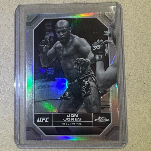 2024 Topps Chrome UFC - JON JONES Negative Refractor #97