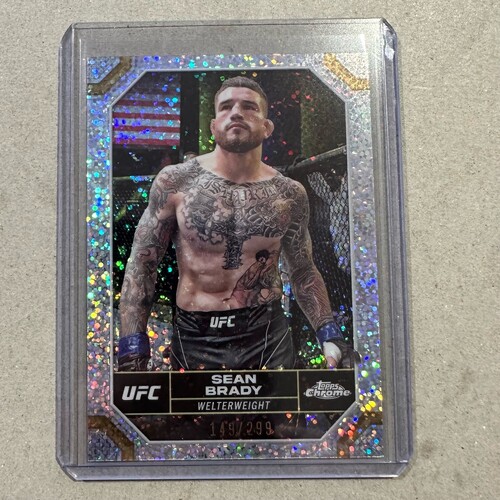 2024 Topps Chrome UFC - SEAN BRADY Speckle Refractor 149/299 #172