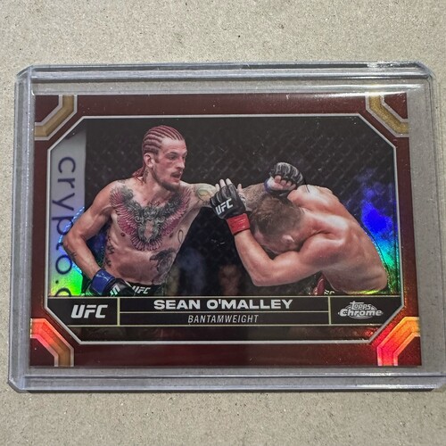 2024 Topps Chrome UFC - SEAN O'MALLEY Magenta Refractor #173