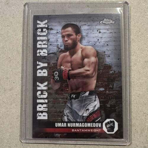 2024 Topps Chrome UFC - UMAR NURMAGOMEDOV Brick By Brick #BYB-6