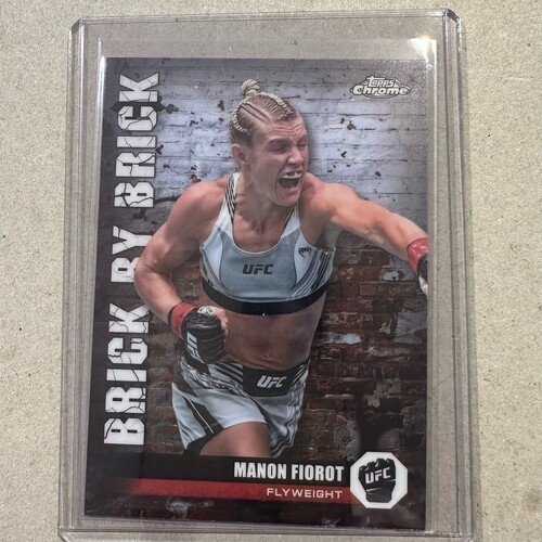 2024 Topps Chrome UFC - MANON FIOROT Brick By Brick #BYB-15