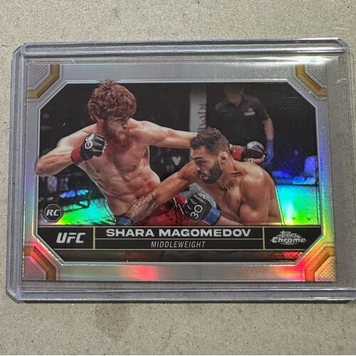 2024 Topps Chrome UFC - SHARA MAGOMEDOV Silver Refractor Card #141