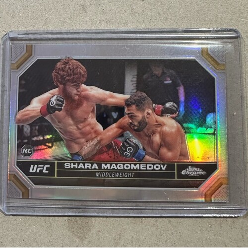 2024 Topps Chrome UFC - SHARA MAGOMEDOV Silver Refractor Card #141