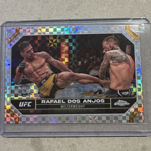 2024 Topps Chrome UFC - RAFAEL DOS ANJOS X-Fractor #158