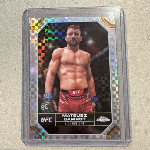 2024 Topps Chrome UFC - MATEUSZ GAMROT X-Fractor #126