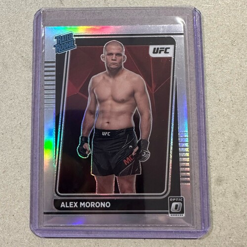 2022 Donruss Optic UFC - ALEX MORONO Rated Rookie SILVER #104