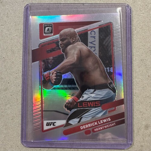 2022 Panini Donruss Optic UFC - DERRICK LEWIS Silver Prizm #80