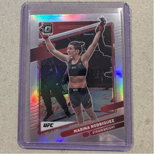 2022 Panini Donruss Optic UFC - MARINA RODRIGUEZ Silver Prizm #11