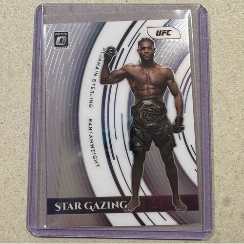 2022 Panini Donruss Optic UFC - ALJAMAIN STERLING Star Gazing Card #13