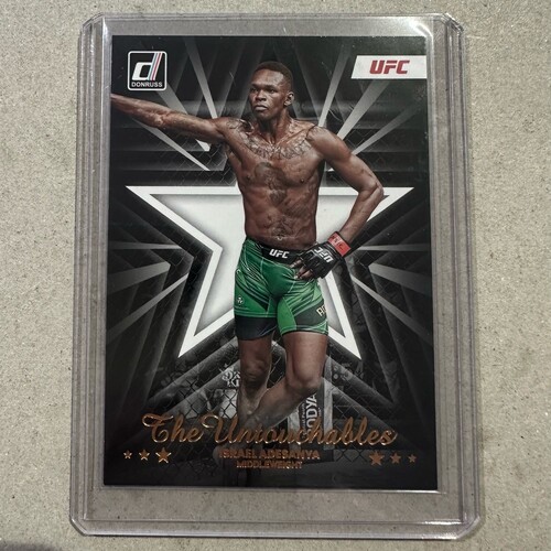 2023 Donruss UFC ISRAEL ADESANYA The Untouchables Base Bronze #14