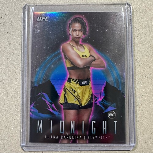 2024 Topps Midnight UFC - Luana Carolina RC #89 Rookie