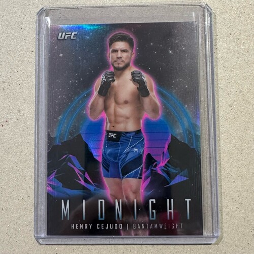 2024 Topps Midnight UFC - HENRY CEJUDO #23