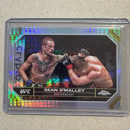 2024 TOPPS CHROME UFC - SEAN O'MALLEY - SILVER HYPER #173