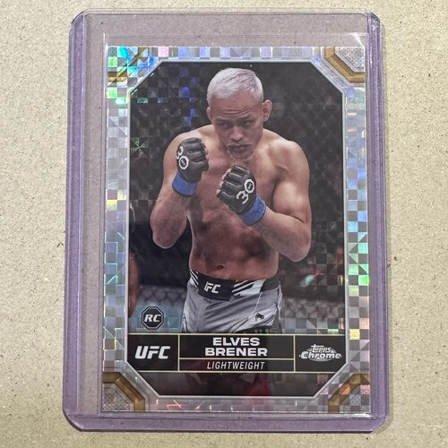 2024 Topps Chrome UFC - ELVES BRENER X-Fractor #29