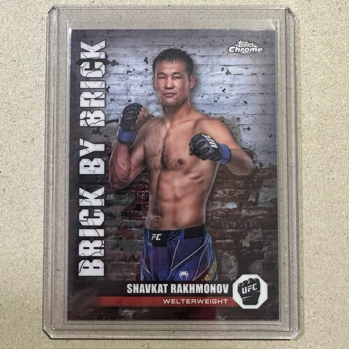 2024 Topps Chrome UFC - SHAVKAT RAKHMONOV Brick By Brick #BYB-11