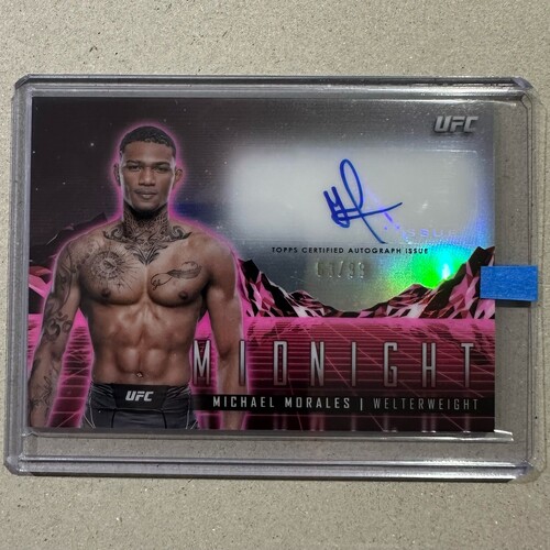 2024 Topps Midnight UFC - Michael Morales - Horizons Auto 63/99 #HS-MMS