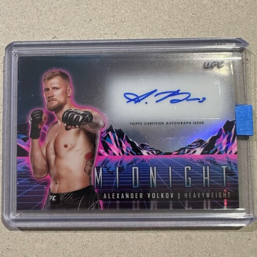 2024 Topps Midnight UFC - ALEXANDER VOLKOV Horizon Signatures Auto #HS-AVV