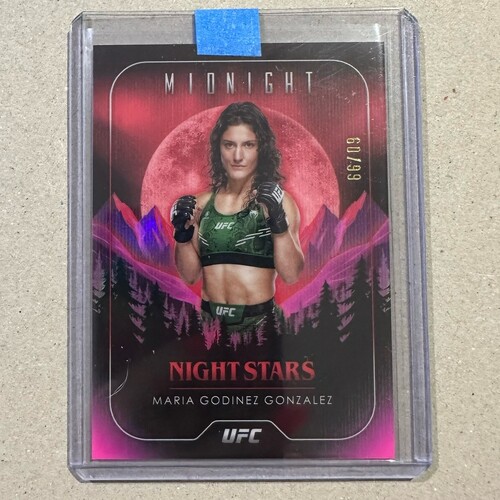 2024 Topps Midnight UFC - Maria Godinez Gonzalez - Night Stars Twilight 60/99 #NS-23