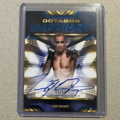 2024 Topps Knockout UFC - TONY FERGUSON - Octagon Warriors Auto 17/50 #OWA-TFN