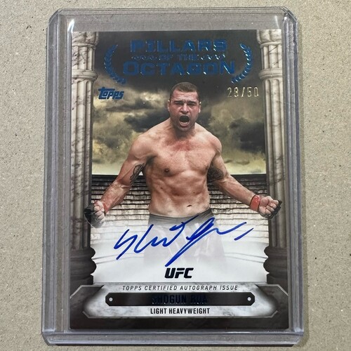 2024 Topps Knockout UFC - SHOGUN RUA - Pillars Of The Octagon Auto 28/50 #PTG-MSR