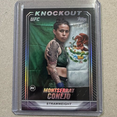 2024 Topps Knockout UFC - Montserrat Conejo - Holo Silver 053/125 #23