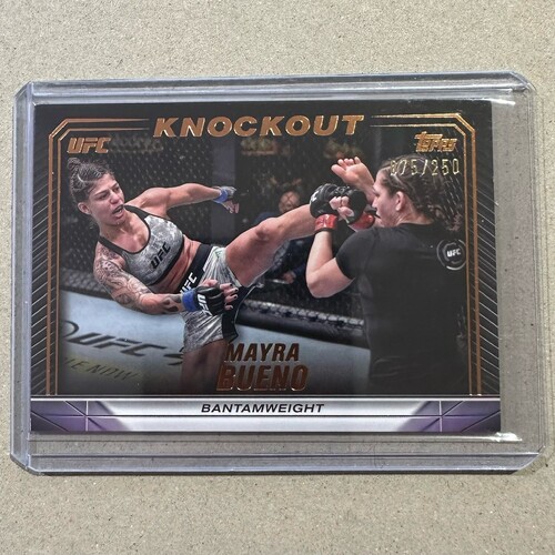 2024 Topps Knockout UFC - MAYRA BUENO - Bronze 075/250 #25