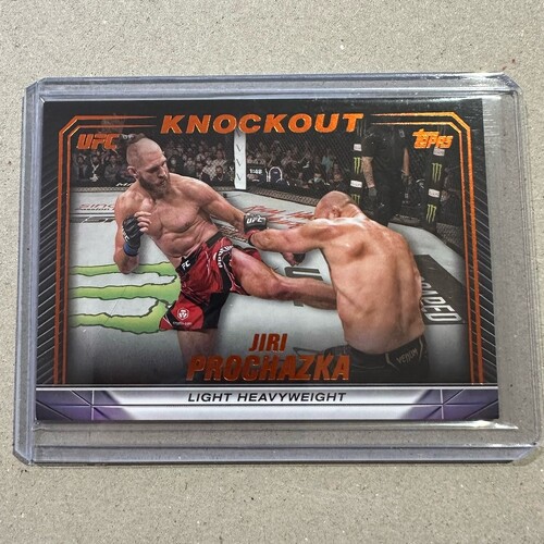 2024 Topps Knockout UFC - JIRI PROCHAZKA - Orange #42