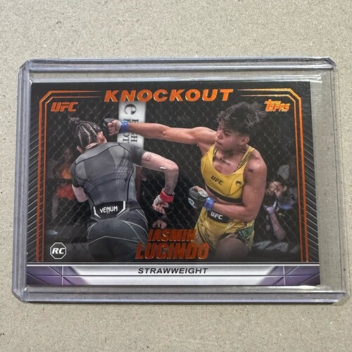 2024 Topps Knockout UFC - IASMIN LUCINDO - Orange #73