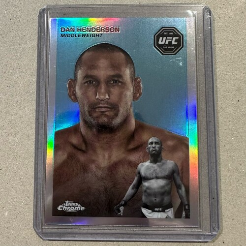 2024 Topps Chrome UFC - Dan Henderson Retro Refractor #FFT-18