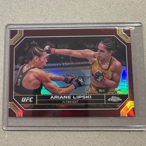 2024 Topps Chrome UFC - ARIANE LIPSKI Magenta Refractor #103