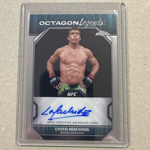 2024 Topps Chrome UFC - LYOTO MACHIDA - Octagon Legends Auto #OLA-LMA