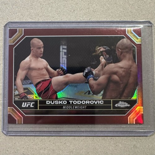 2024 Topps Chrome UFC - DUSKO TODOROVIC - Magenta Refractor #63