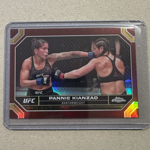 2024 Topps Chrome UFC - PANNIE KIANZAD - Magenta Refractor #152