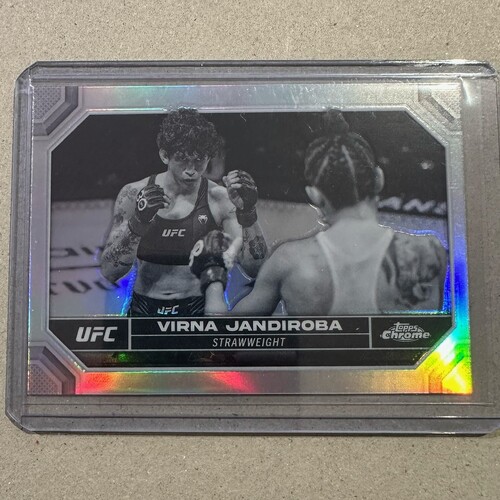 2024 Topps Chrome UFC - VIRNA JANDIROBA - Negative Refractor #194