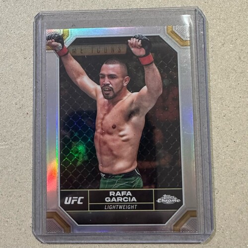 2024 Topps Chrome UFC - RAFA GARCIA - Silver Refractor Card #157