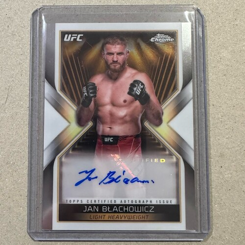 2024 TOPPS CHROME UFC - JAN BLACHOWICZ AUTO MAIN EVENT #MEA-JBL