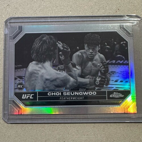 2024 Topps Chrome UFC - CHOI SEUNGWOO - Negative Refractor #147