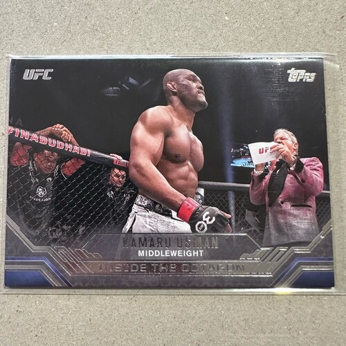 2024 Topps Knockout UFC - KAMARU USMAN - INSIDE THE OCTAGON #ITO-2