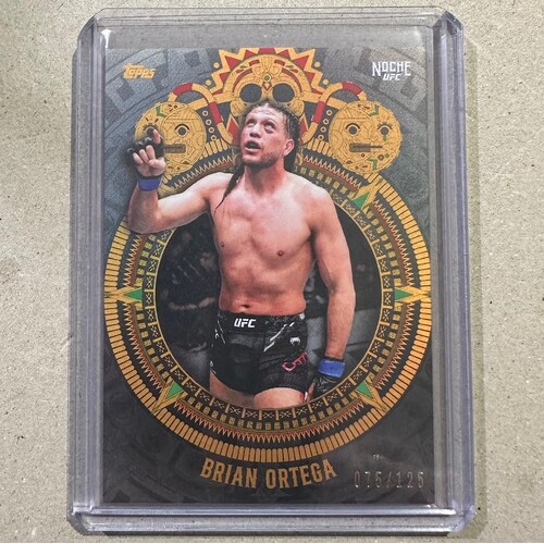 2024 Topps Noche UFC - BRIAN ORTEGA - SILVER 075/125 #5D