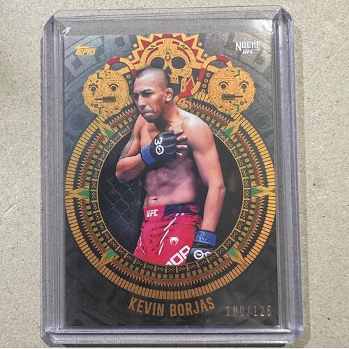 2024 Topps Noche UFC - KEVIN BORJAS - SILVER 100/125 #14