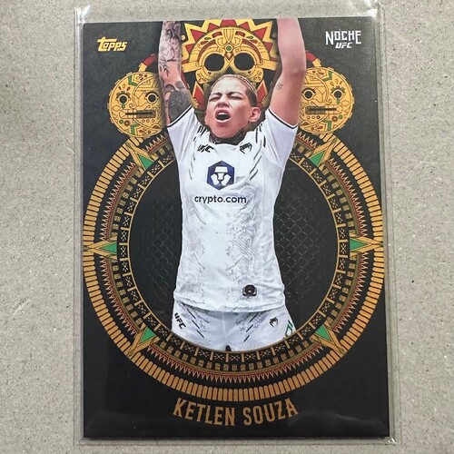 2024 Topps Noche UFC - KETLEN SOUZA - BASE CARD #18