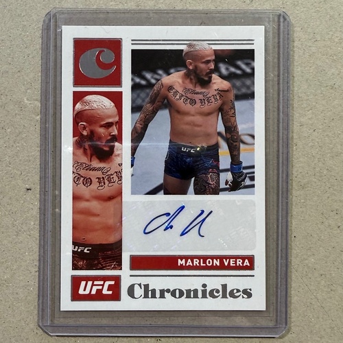 2021 Panini Chronicles UFC - Marlon “Chito” Vera 1st Year Auto RC #CS-MLY