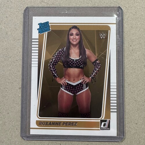 2022 Panini WWE Chronicles Donruss - ROXANNE PEREZ Rated Rookie RC #114 NXT