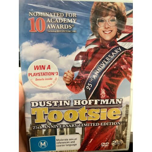 Tootsie - Anniversary Edition NEW region 4 DVD (2 discs) 1982 / Dustin Hoffman